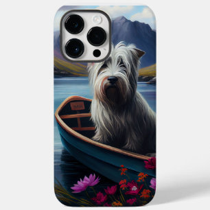 Skye Terrier on a Paddle: A Scenic Adventure Case-Mate iPhone 14 Pro Max Case