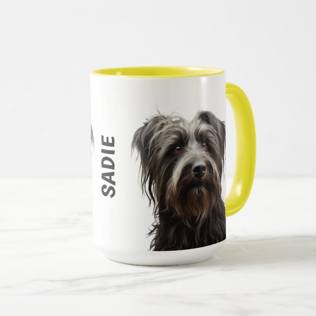 Skye Terrier Personalized  Mug (Front Right)