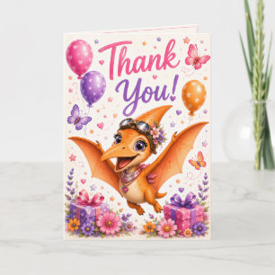 Skye's Dino-Mite Friends Thank You Card