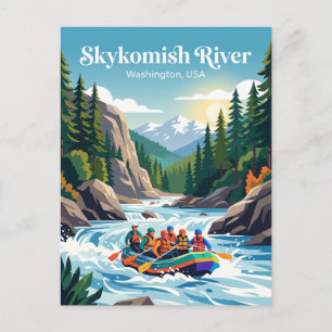 Skykomish River Washington, USA Postcard