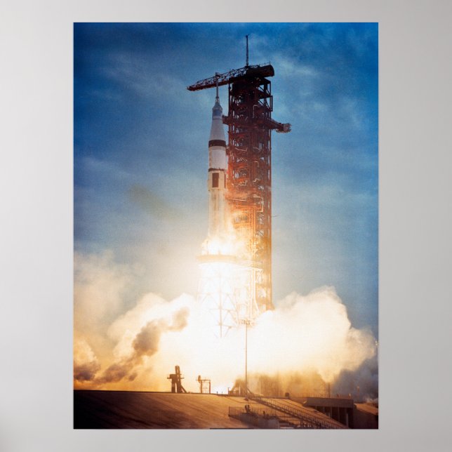 Skylab 3 Launch Poster (Front)