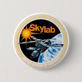 Skylab mission patch button