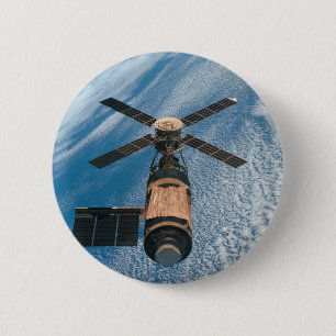 Skylab Space Station 2 Inch Round Button