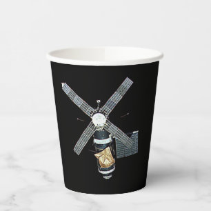Skylab Space Station Paper Cups