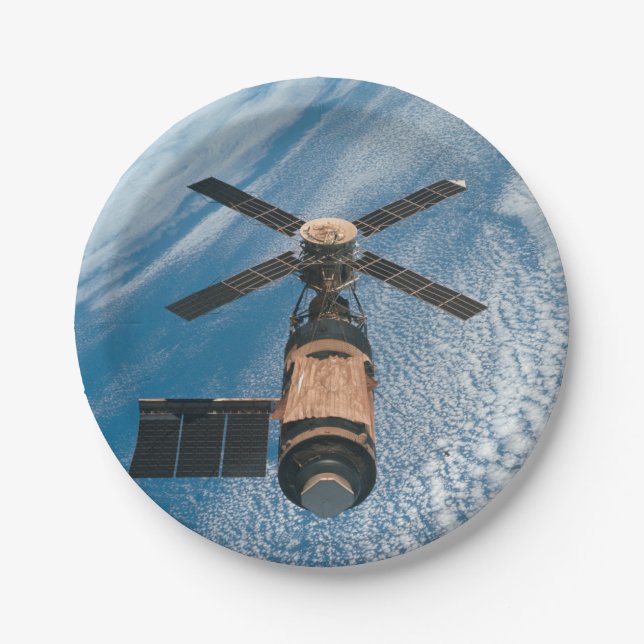 Skylab Space Station Paper Plate (Front)