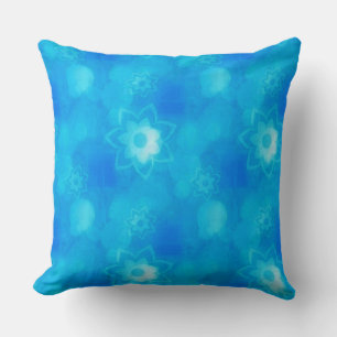 Skylar Blue Throw Pillow