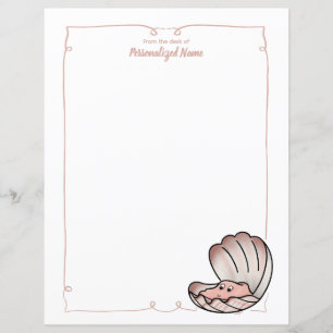 Skylar Scallop Unlined Paper Sheets