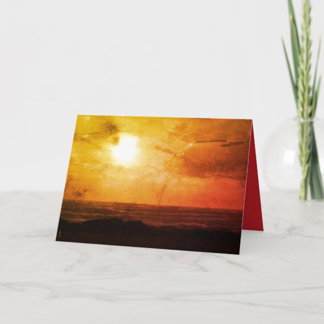 'SkyLight' design, thank you for inspiring me card (Front)