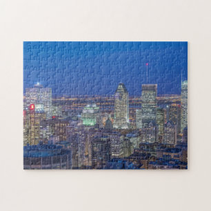 Skyline at twilight 2 jigsaw puzzle