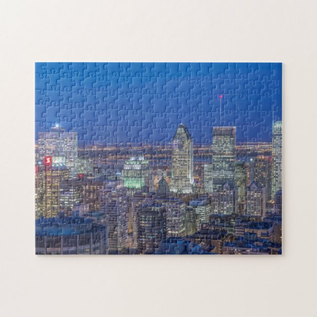 Skyline at twilight 2 jigsaw puzzle (Horizontal)