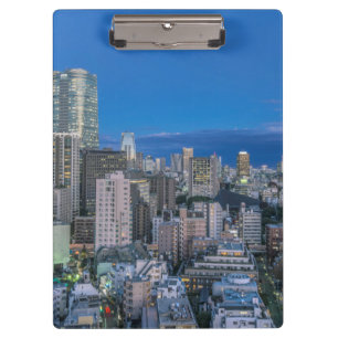 Skyline at twilight clipboard
