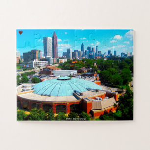 Skyline Atlanta Georgia Jigsaw Puzzle