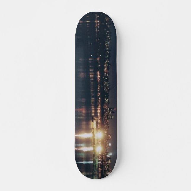Skyline Burns The Hudson Skateboard (Front)
