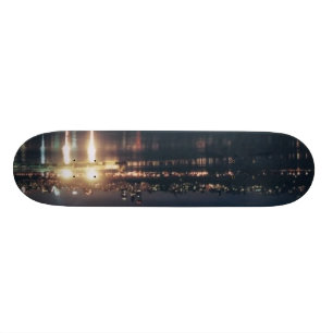 Skyline Burns The Hudson Skateboard