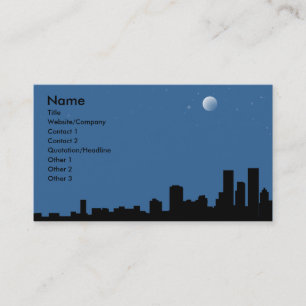 Skyline Business Card
