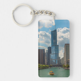 Skyline Chicago Keychain