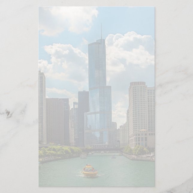 Skyline Chicago Stationery (Front)