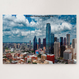 Skyline Dallas Texas. Jigsaw Puzzle