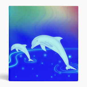 Skyline Dolphin Binder