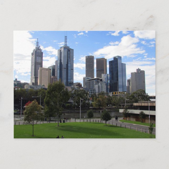 skyline melbourne postcard (Front)