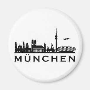 Skyline Munich Magnet