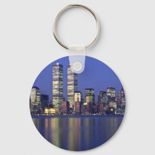 Skyline New York with World Trade Centre Keychain