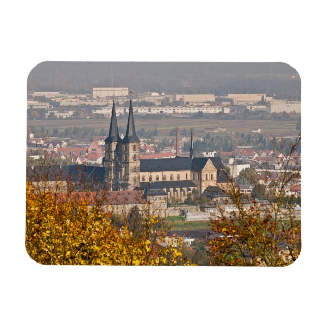 Skyline of Bamberg, Germany Magnet (Horizontal)