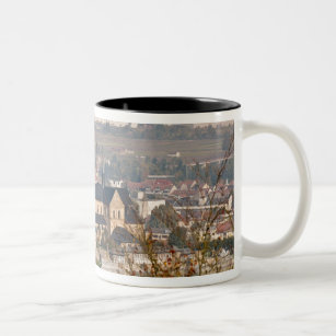 Skyline of Bamberg, Germany Two-Tone Coffee Mug