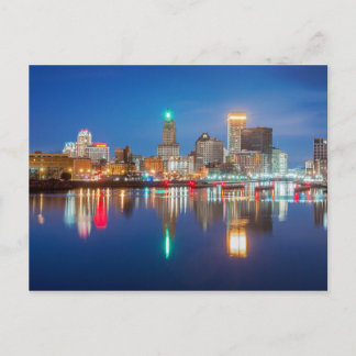 Skyline of Providence, RI Postcard