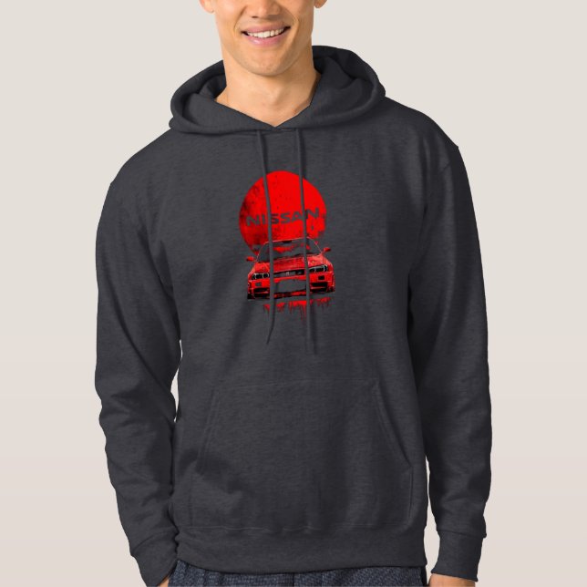 SKYLINE R34 GTR HOODIE (Front)