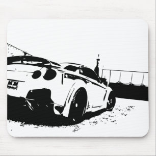 Skyline Rear View shot. Mouse Pad