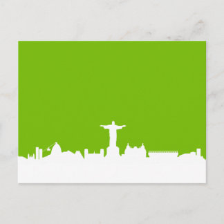 Skyline Rio de Janeiro Postcard