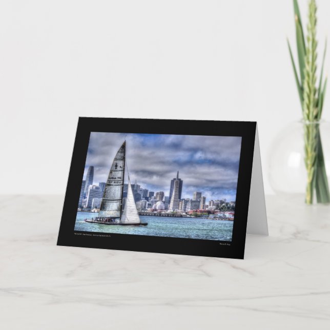 Skyline Sail - San Francisco Card (Front)