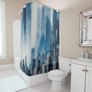 Skyline Shower Curtain