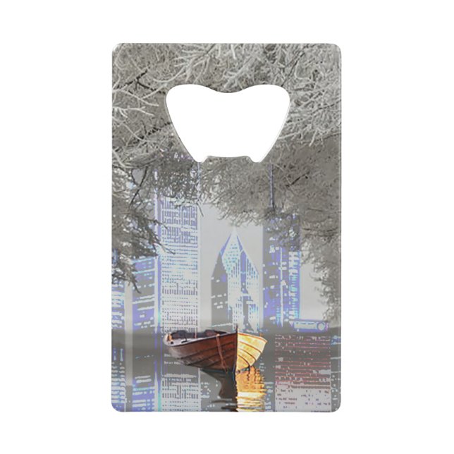 Skyline Wallet Bottle Opener (Front)