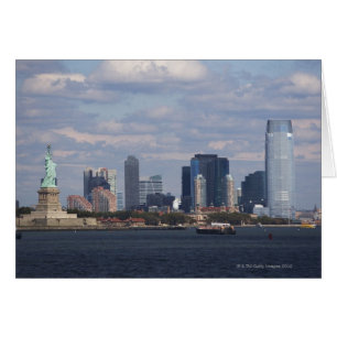 Skyline with Statue of Liberty