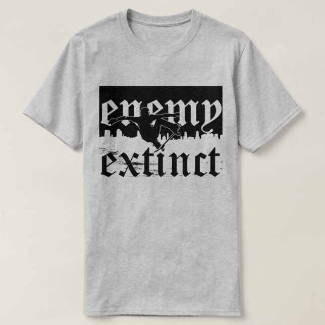 skylineblk shirt by enemy extinct (Design Front)