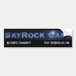 SkyRock Cafe Bumper Sticker 2