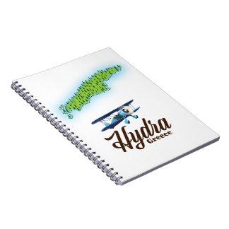 Skyros Greece island map Notebook