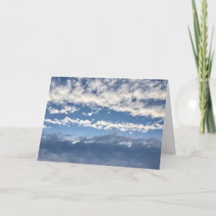 Sky's the Limit Blank Greeting Card