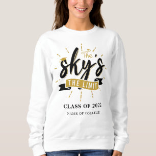 Sky's The Limit Class of 2022 Grad Personalized Sweatshirt