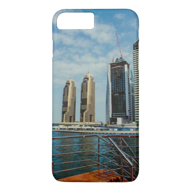 Skyscrapers in Dubai Marina Case-Mate iPhone Case (Back)