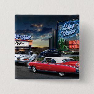 Skyview Drive In 2 2 Inch Square Button