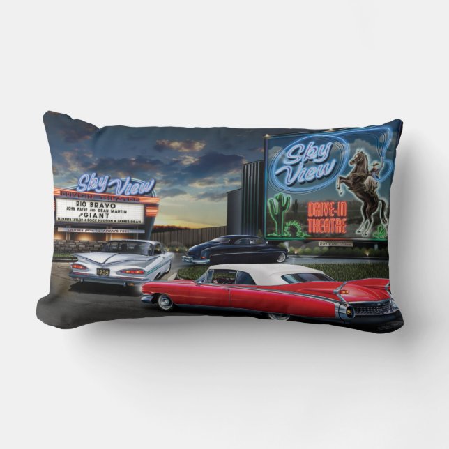 Skyview Drive In Lumbar Pillow (Front)