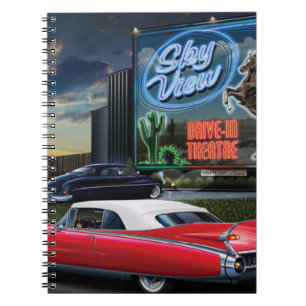 Skyview Drive In Notebook