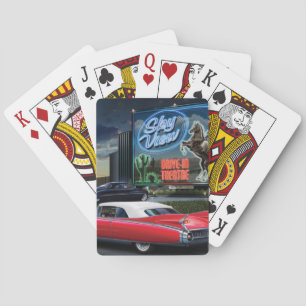 Skyview Drive In Playing Cards