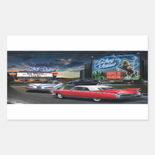 Skyview Drive In Sticker