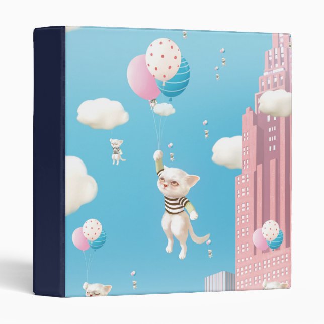 Skyward Bound Kittens Binder (Front/Spine)