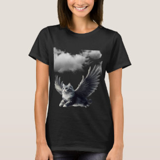 Skyward Feline: Soaring Grace T-Shirt