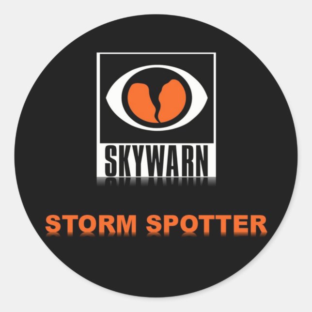 SKYWARN Storm Spotter Stickers (Front)